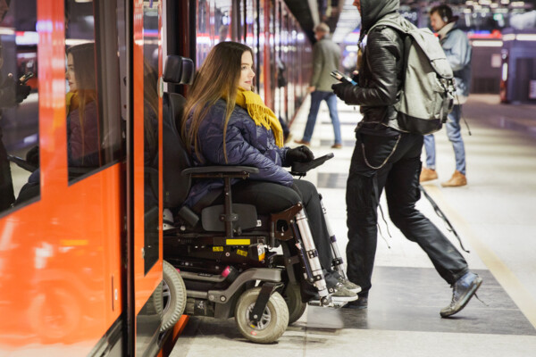 Accessibility in Helsinki - on a metro