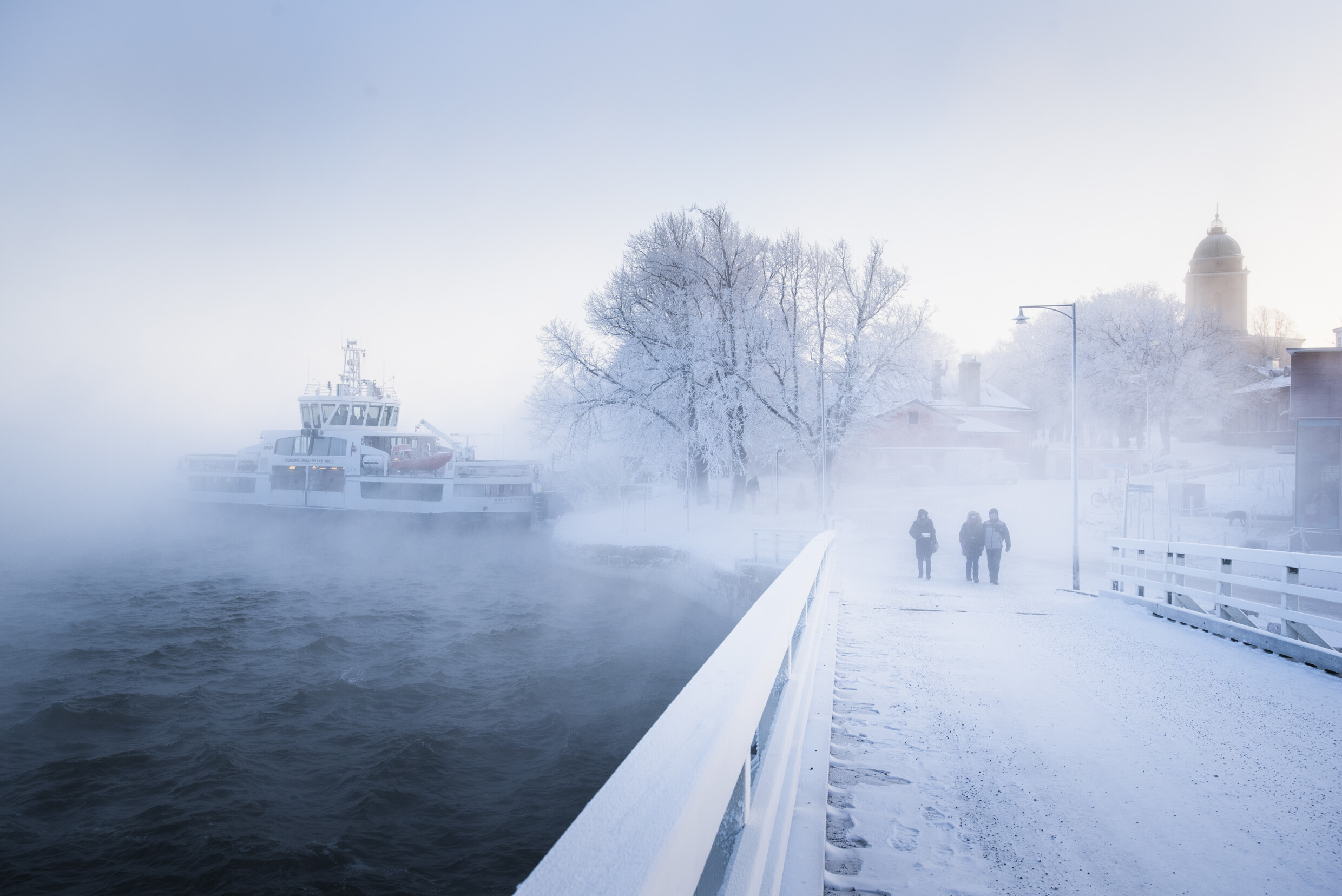 Suomenlinna is even more magical during winter
